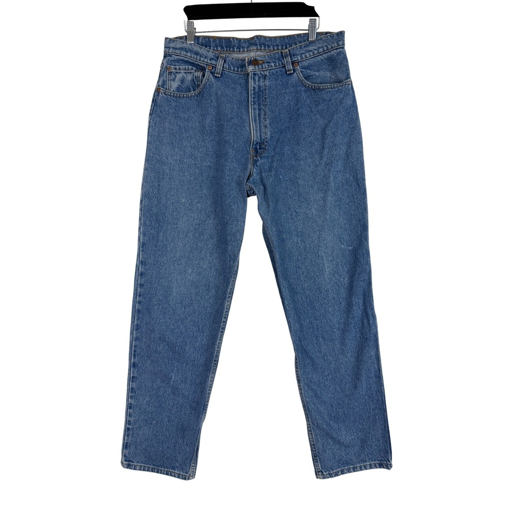 Vintage 80s-90s Levi's 550 Jeans Mens 36x30 Made USA Relaxed Fit Medium Wash
